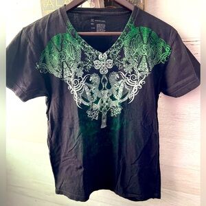MEN's INC CELTIC V NECK TEE